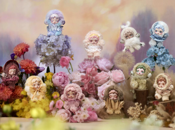 SKULLPANDA - L'IMPRESSIONNISME SERIES PELUCHE LLAVERO