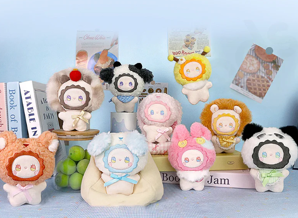 Emma Fuzzy Family Squishy Series Plush Blind Box