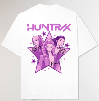 CAMISETA KPOP DEMON HUNTERS- HUNTRIX