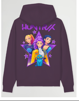 KPOP DEMON HUNTERS- SUDADERA LILA