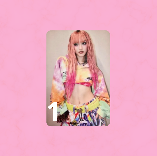 XG - PHOTOCARD OFICIAL - MILLION PLACES TRADING CARD