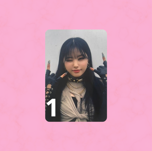 BVNDIT - PHOTOCARD OFICIAL - BE-ORIGINAL PHOTOCARD