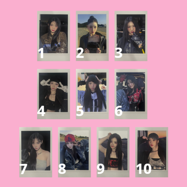 TRIPLE S - PHOTOCARD OFICIAL - VISIONARY VISION PERFORMANTE APPLE MUSIC POB VER.A