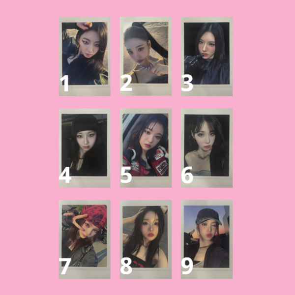 TRIPLE S - PHOTOCARD OFICIAL - VISIONARY VISION PERFORMANTE APPLE MUSIC POB VER.B