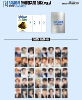 ATEEZ - 8ROOM 7TH ANNIVERSARY POP-UP OFFICIAL MD RANDOM PHOTOCARD PACK ver.A- PRE-ORDER