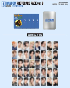 ATEEZ - 8ROOM 7TH ANNIVERSARY POP-UP OFFICIAL MD RANDOM PHOTOCARD PACK ver.B- PRE-ORDER