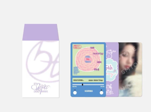 AESPA - 5TH ANNIVERSARY LUCKY CARD SET- PRE-ORDER