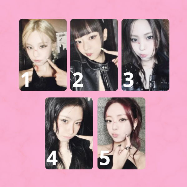 ITZY - PHOTOCARD OFICIAL - TUNNEL VISION APPLE MUSIC POB