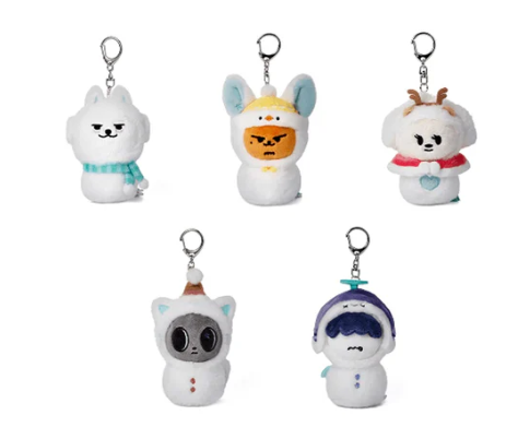 TXT - PLUSH KEYRING (HOLIDAY VER.) (PPULBATU SNOW MAGIC)- PRE-ORDER