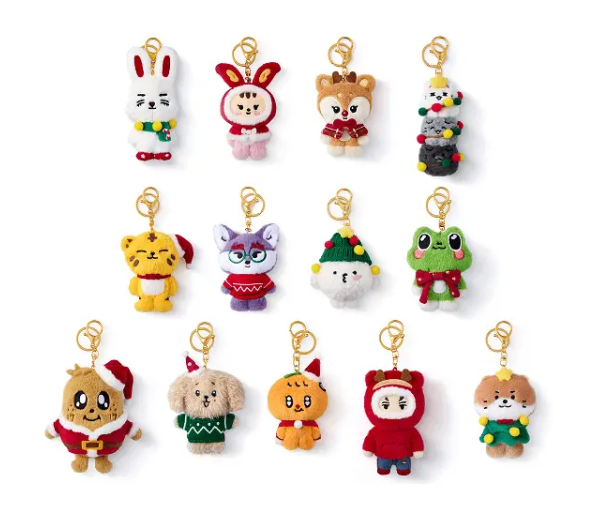 Seventeen Holiday with MINITEEN Official Merchandise - Plush Keyring- PRE-ORDER