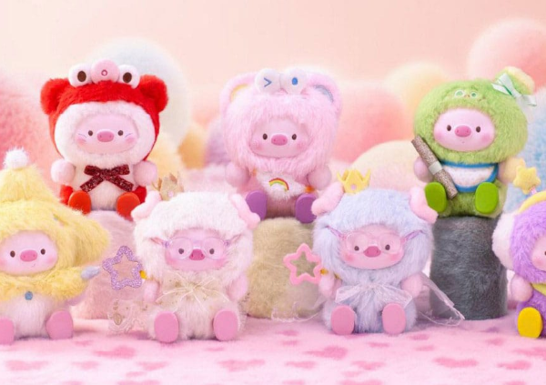 GeeGeePig: Countdown to Wishes Blind Box Llavero 16 - 18 cm Display