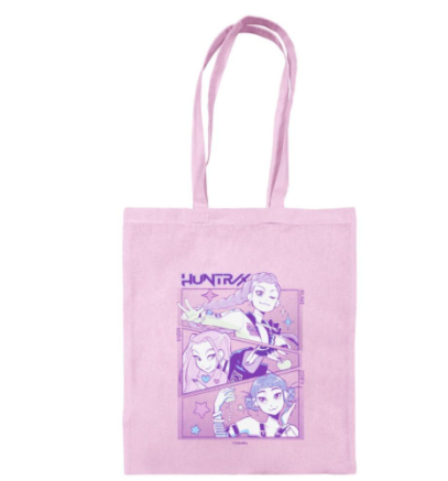 TOTEBAG DEMON HUNTERS ROSA