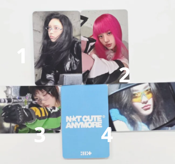 ILLIT-NOT CUTE ANYMORE- OFICIAL PHOTOCARD APPLEMUSIC