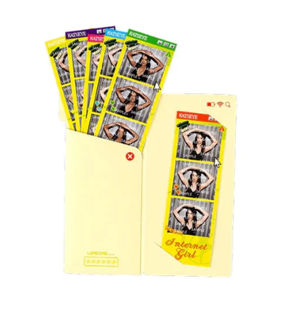 KATSEYE - INTERNET GIRL OFFICIAL MD- PHOTO STRIP- PRE-ORDER