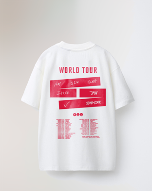 BTS- CAMISETA WORLD TOUR