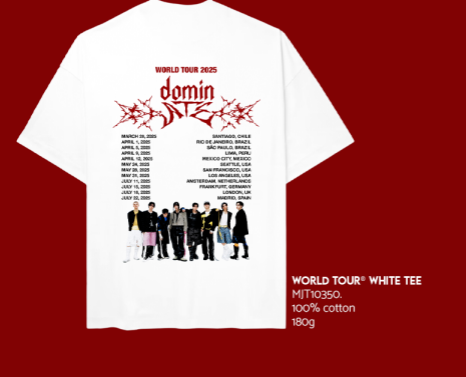 STRAY KIDS- CAMISETA WORLD TOUR