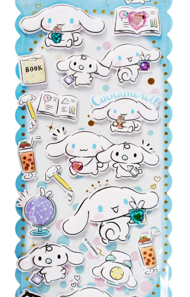 Cinnamoroll Puffy Sticker Comansi