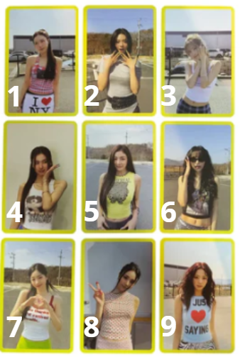 TWICE - OFICIAL PHOTOCARD  The 4th Full Album This Is For