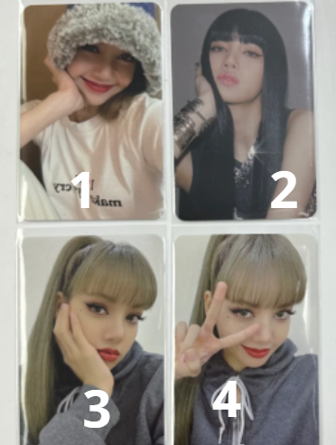 LISA (BLACKPINK) - PHOTOCARD OFICIAL LALISA KTOWN4U