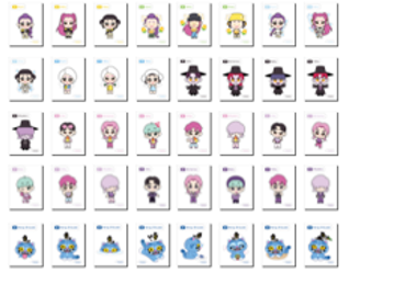 KPOP DEMON HUNTERS- STICKER PACK HUNTRIX