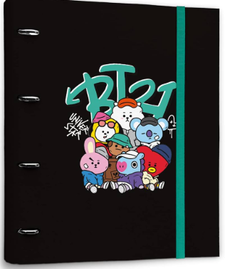 BT21- CARPETA 4 ANILLAS