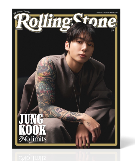 BTS JUNGKOOK - ROLLINGSTONE UK MAGAZINE FEBRUARY ISSUE COVER UK