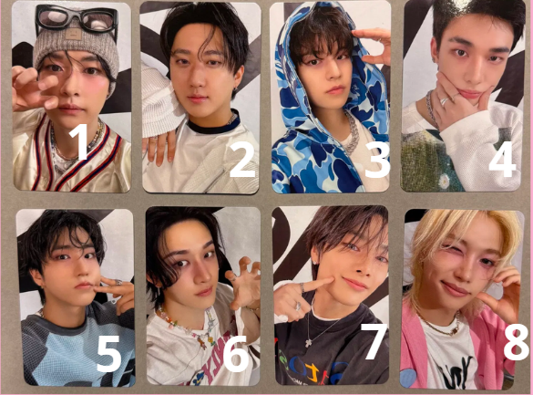 STRAY KIDS - DOMINATE : CELEBRATE MD POB PHOTOCARD