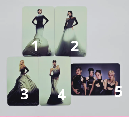 Black Pink photocard oficial "DEADLINE" - Yes24