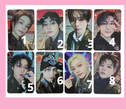 STRAY KIDS- PHOTOCARD OFICIAL HIPTAPE HOP