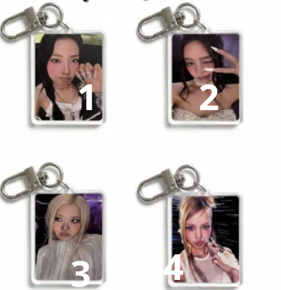 BLACKPINK- DEADLINE KEYRING