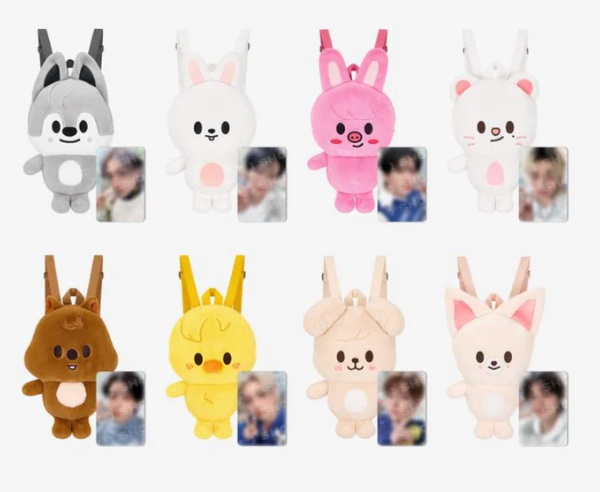 STRAY KIDS - SKZOO PLUSH BACKPACK - STAY in Our Little House- PRE-ORDER