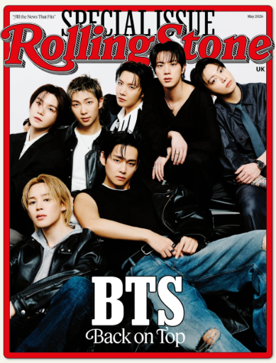 BTS - ROLLING STONE UK MAGAZINE MAY ISSUE COVER- PRE-ORDER