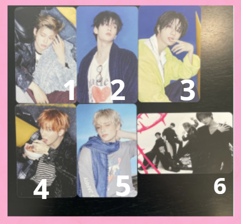 TXT- PHOTOCARD APPLEMUSIC Photocard 7TH YEAR: A Moment of Stillness THORN VER