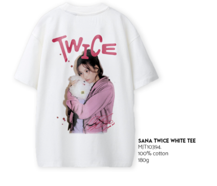 TWICE- CAMISETA SANA