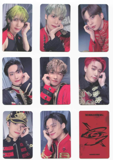 ATEEZ - THE WORLD EP.FIN : WILL [MINI RECORD]POB EXCLUSIVE OFFICIAL PHOTOCARD