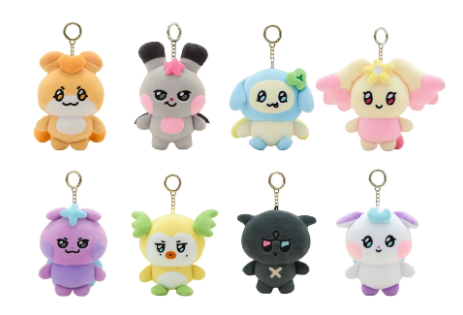 ATEEZ - PLUSH KEYRING (MIGHTEEZ)