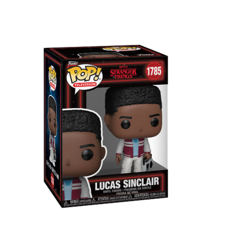 Figura Pop STRANGER THINGS S5 - POP TV 1785 - Lucas Sinclair with Boombox