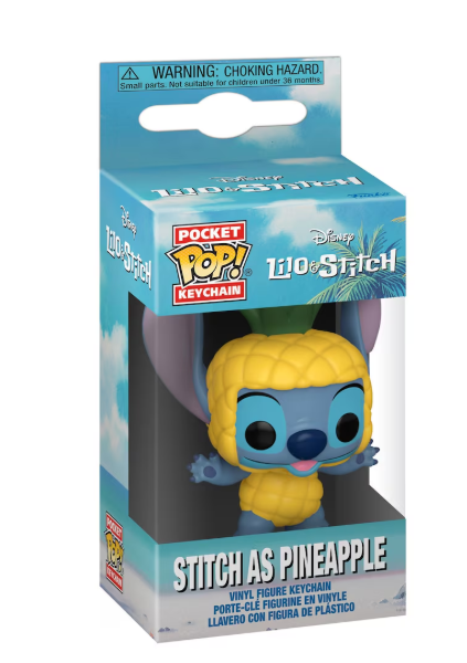 STITCH- LLAVERO FUNKO POP PIÑA