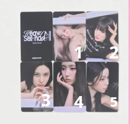 NMIXX- PHOTOCARD OFICIAL HEAVY SERENADE