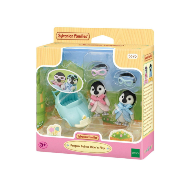 Sylvanian Families Bebés Pingüino Ride'n Play