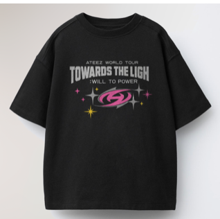 ATEEZ- CAMISETA WORLD TOUR TOWARDS THE LIGHT