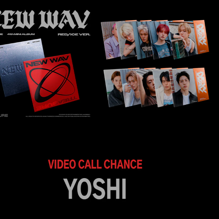 [1:1 VIDEO CALL EVENT - YOSHI] TREASURE - New Wav - 4th mini album