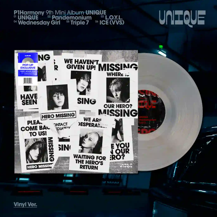 P1Harmony - UNIQUE (Vinyl) - POP-UP Exclusive