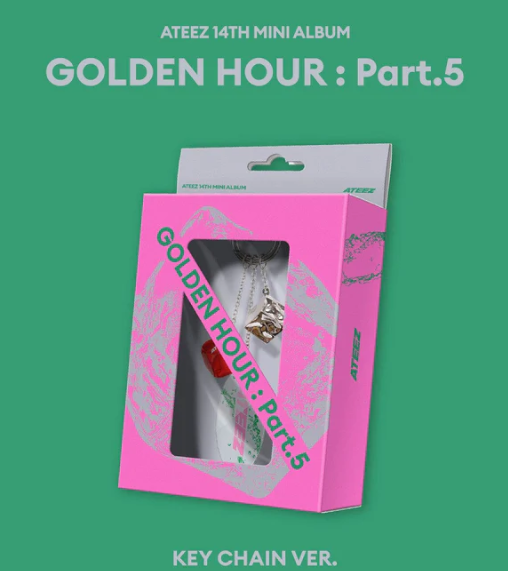 ATEEZ - GOLDEN HOUR : PART.5 (KEY CHAIN VER.)