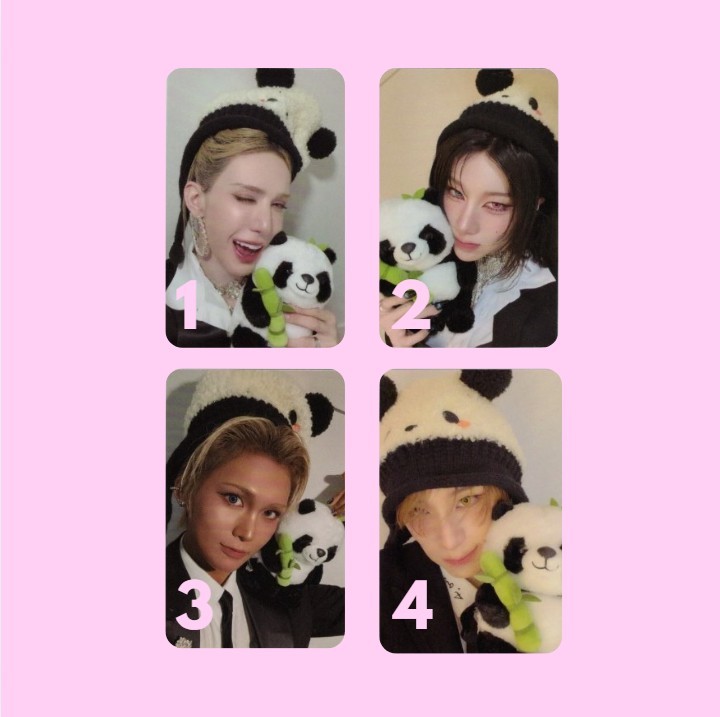 XLOV - I,GOD APPLE MUSIC PHOTOCARD (PANDA VERSION)