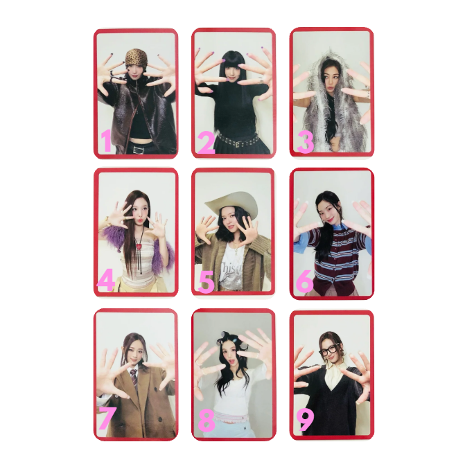 [ TWICE ] - THE STORY GOES ON (OFICIAL PHOTOCARD) - RED VER