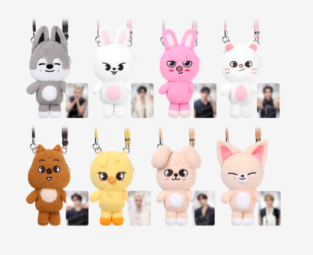 STRAY KIDS - SKZOO PLUSH CROSS BAG - RUN IT SEOUL MD- PRE-ORDER
