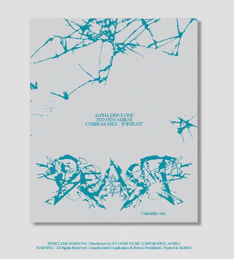ALPHA DRIVE ONE - UNBREAKABLE : BOY BEAST CALENDAR VER