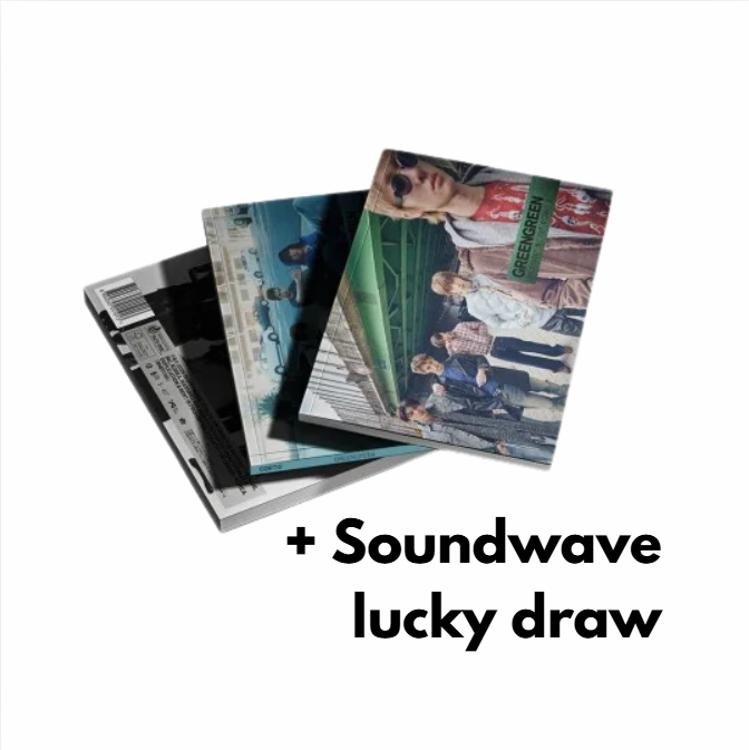 CORTIS - GREENGREEN + Soundwave Lucky Draw Gift- PRE-ORDER