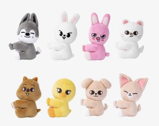 STRAY KIDS - SKZOO EVERYWHERE ALL AROUND THE WORLD IN SEOUL MD 2- STRAP PLUSH